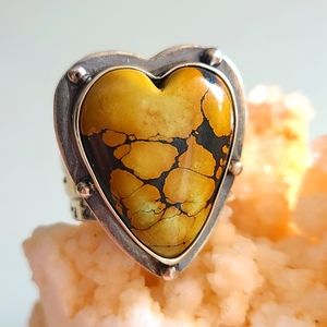 Gorgeous Sterling Silver Southwestern Turquoise Ring